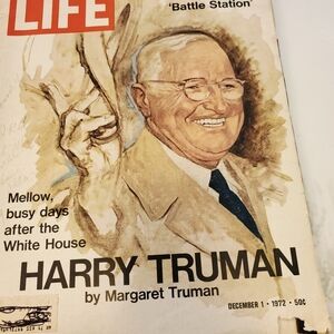 Life Magazine,Dec 1,1972"Harry Truman"